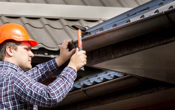 gutter repair Duckmanton, Derbyshire